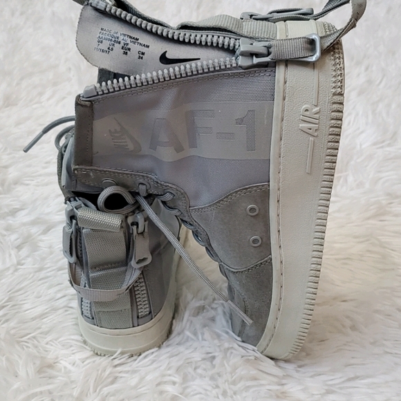 Air Force 1 High '07 LV8 Suede 'Atmosphere Grey' - Picture 7 of 9